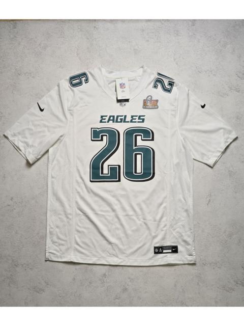 Nike Saquon Barkley Eagles Nike Super Bowl LIX Champions Jersey