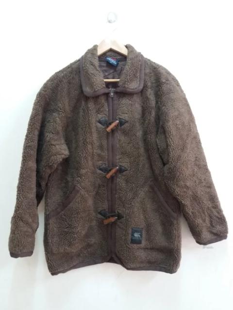 Other Designers Canterbury Of New Zealand - Canterbury Of New Zealand boa fleece jacket wooden button