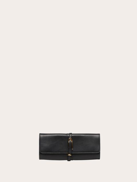 Liffner BELTED CLUTCH BLACK
