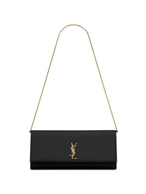 SAINT LAURENT Saint Laurent Women Kate Leather Clutch