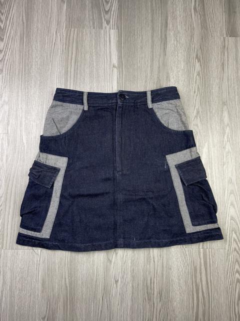Other Designers Japanese Brand - Steals💥Livre Claire indigo denim side pocket skirt