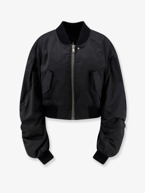 Rick Owens Rick Owens Women Secchia Nylon And Cotton Blend Crop Jacket