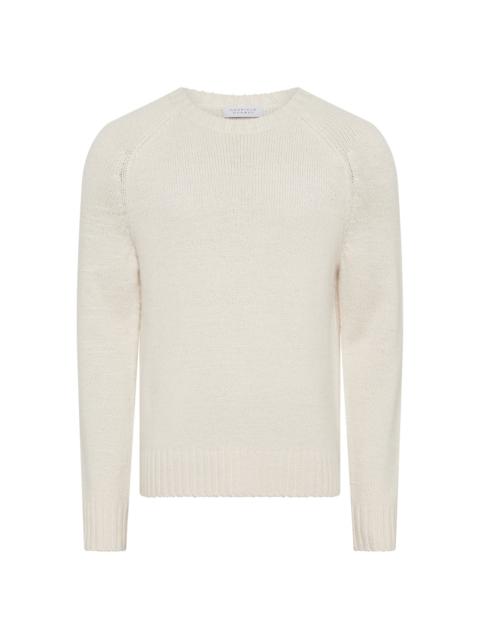 GABRIELA HEARST Norwich Knit Sweater in Ivory Cashmere