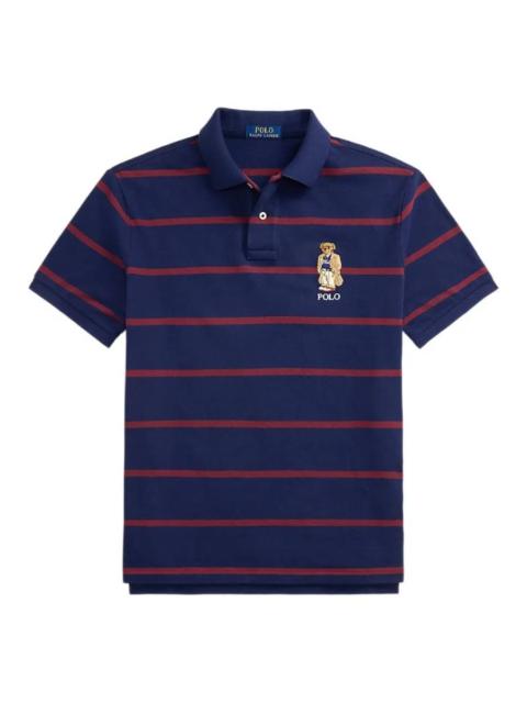 Polo Ralph Lauren Polo Ralph Lauren Slim-Fit Bear Mesh Polo Shirt