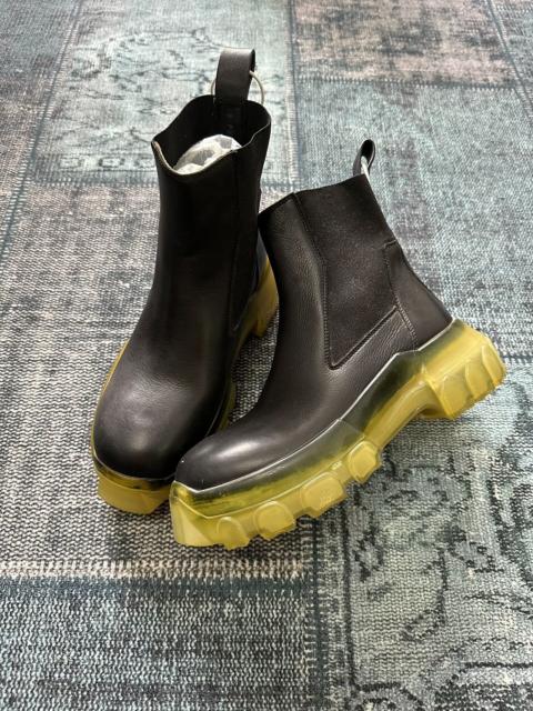Rick Owens Rick Owens mainline transparent octopus sole Chelsea boots