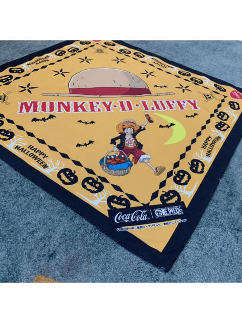 Other Designers Coca Cola - One Piece x Coca Cola Handkerchief Bandana Scarf
