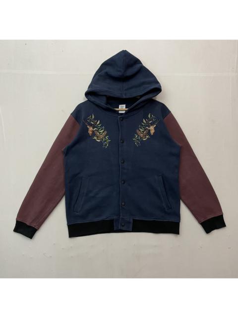 Other Designers Vintage - Vtg DESIGN T-SHIRT STORE GRANIPH Button Up Hoodie Jacket