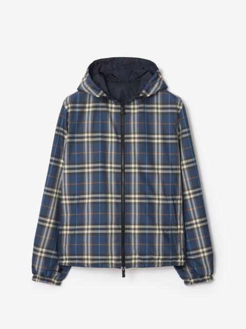 Burberry Reversible Check Hooded Jacket