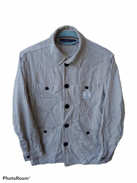 Other Designers Japanese Brand - BLUEWATER URBAN GARMENT HICKORY CARPENTER JACKETS