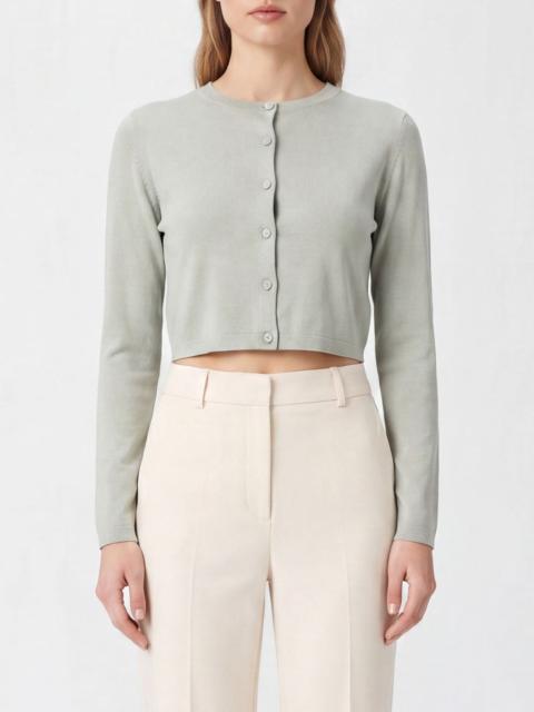 Max Mara Max Mara Women Max Mara Silk And Cashmere Crew Neck Cardigan