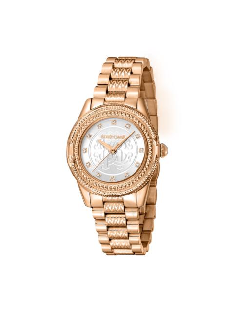 Roberto Cavalli Fashion Watch Quartz Silver Dial Ladies Watch RC5L063M0075