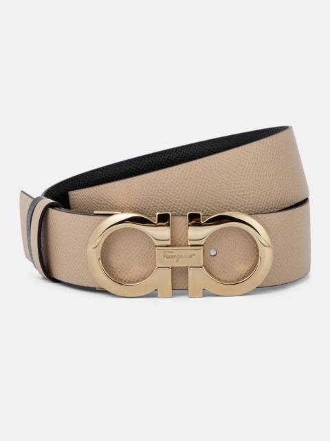 FERRAGAMO Gancini reversible leather belt