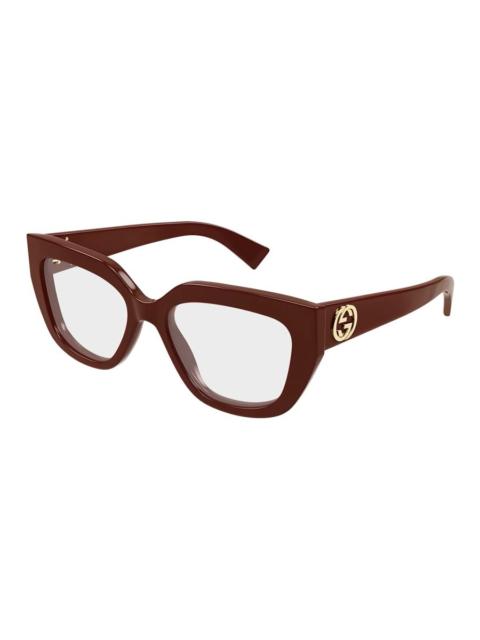 GUCCI Gucci Demo Square Ladies Eyeglasses GG1847O 003 53