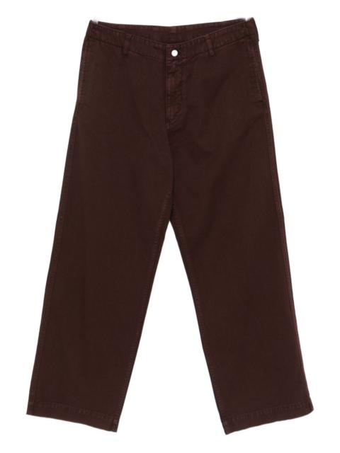 EMPORIO ARMANI straight-leg trousers