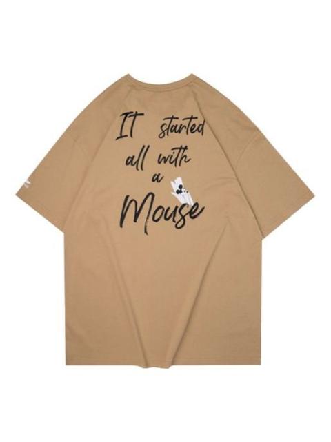 Li-Ning Li-Ning x Disney Loose Short Sleeve 'Brown' AHSQ517-2