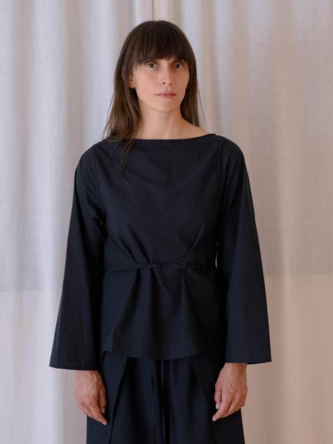 BASERANGE Decti Long Sleeve Top - Organic Cotton Poplin