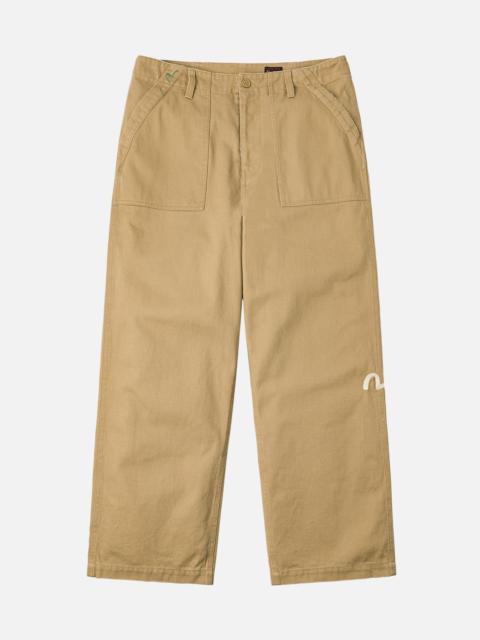 EVISU Seagull Embroidery Regular Fit Chinos