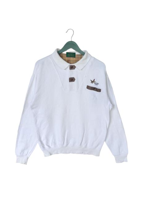 Other Designers Vintage - Vintage Nature Life Half Button Sweatshirt