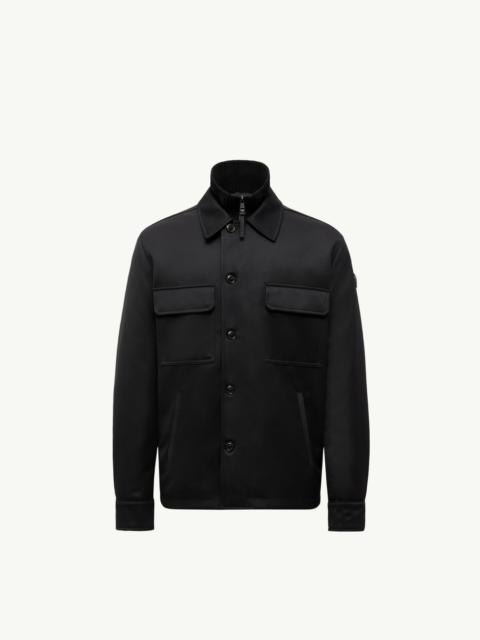 Moncler Malte Wool Down Shirt Jacket