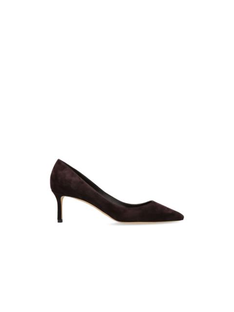 JIMMY CHOO JIMMY CHOO 'Romy' Brown Suede Heeled Shoes New & Authentic (