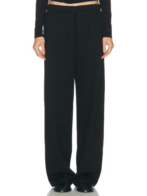 SKIMS Cotton Fleece Classic Straight Leg Pant