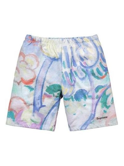 Supreme Supreme SS18 Landscape Sweatshort Multicolor SUP-SS18-773