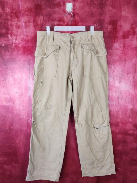Other Designers City Streets - Japanese Brand Brown Multi Pocket Tactical Cargo Pant #S379