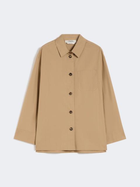 'S Max Mara Poplin shirt - DESERT
