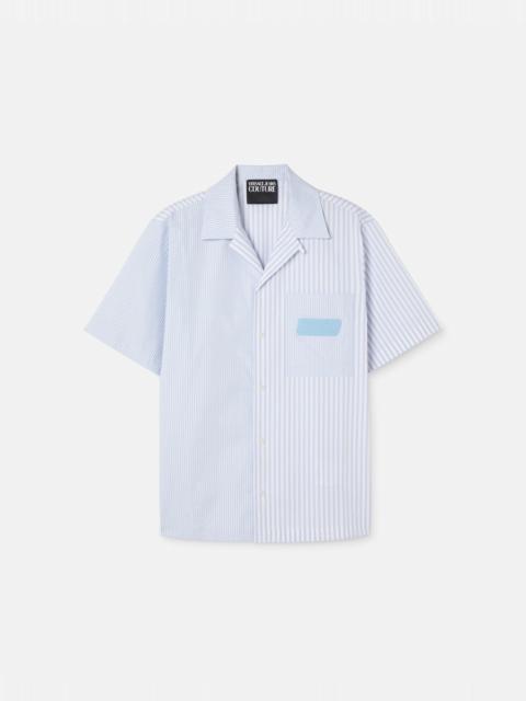 VERSACE JEANS COUTURE Striped Cotton Shirt