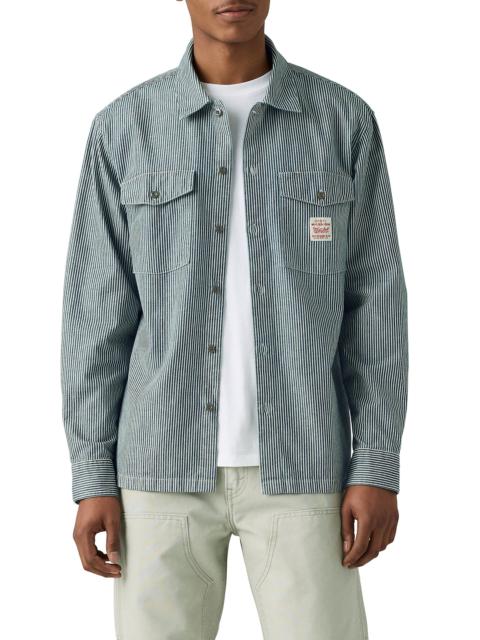 Levi's levi's Stripe Button-Up Work Shirt in Washington Stripe Ii at Nordstrom