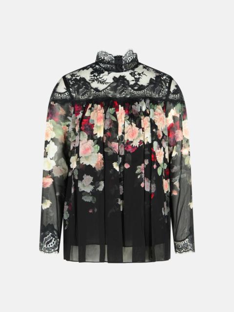 Zimmermann BLACK VISCOSE BLOUSE