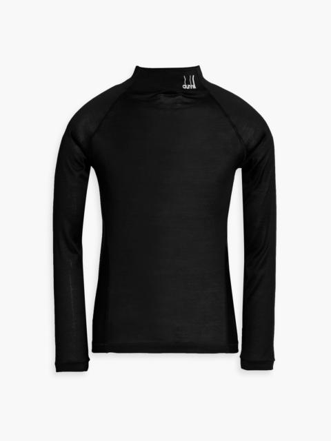 Other Designers Embroidered silk T-shirt