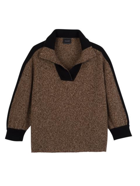 Longchamp Sweater Chocolate - Knit