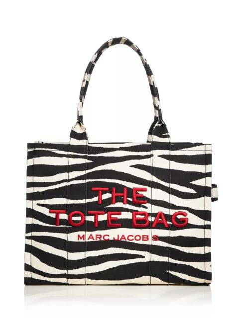 Marc Jacobs The Zebra Canvas Large Tote Bag