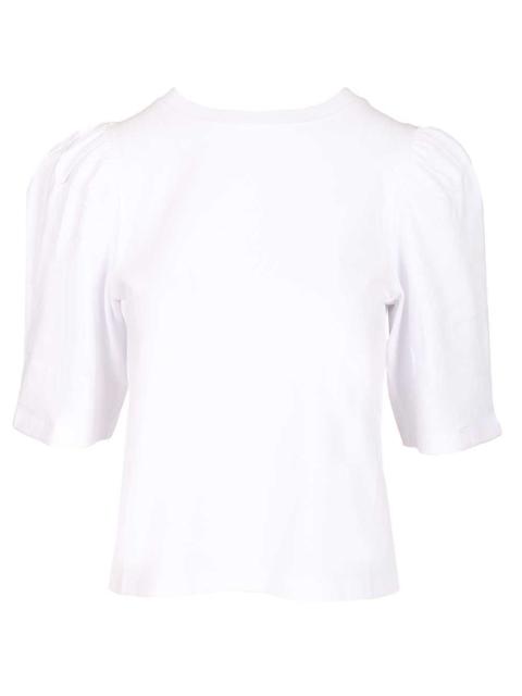 Isabel Marant Puffed Sleeve T-Shirt White