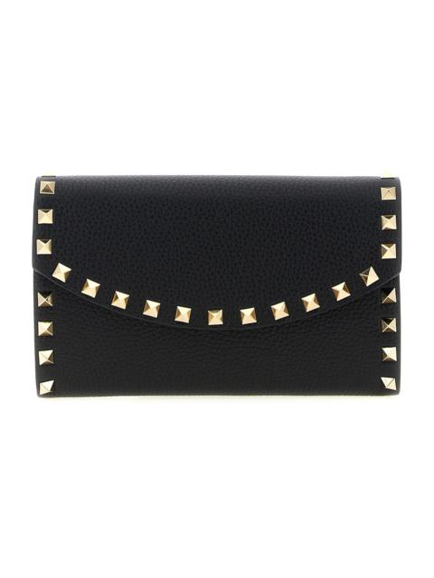 Valentino Valentino Garavani 'rockstud' Wallet On Chain