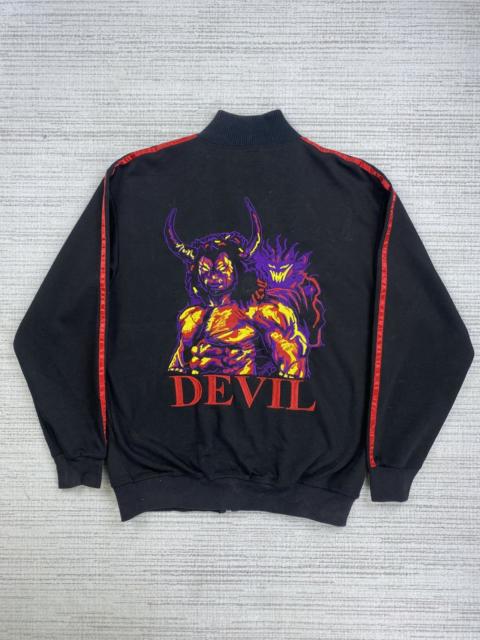 Other Designers If Six Was Nine - Vintage Mars Sixteen Buffaloman Devil Embroidery Jacket