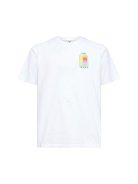 CASABLANCA L'ARCHE PRINTED T-SHIRT