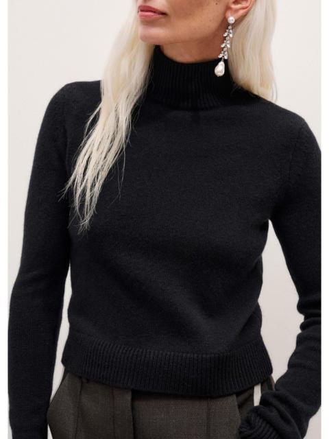 ME+EM High Neck Crop Sweater