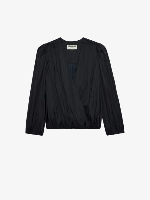 Zadig & Voltaire Tyfon Satin Top