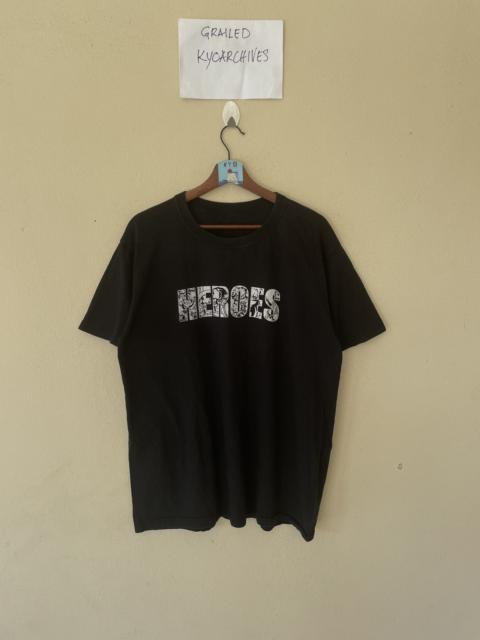 Other Designers Vintage - VINTAGE JAPANESE HEROES SPELL OUT TEE