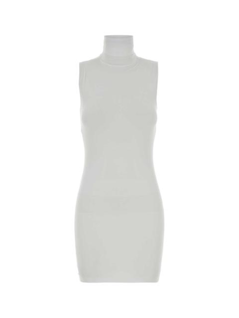 GUCCI Gucci Women White Stretch Jersey Mini Dress