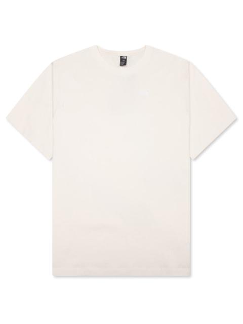 The North Face ESSENTIAL SIMPLE DOME OVERSIZED S/S TEE - WHITE DUNE