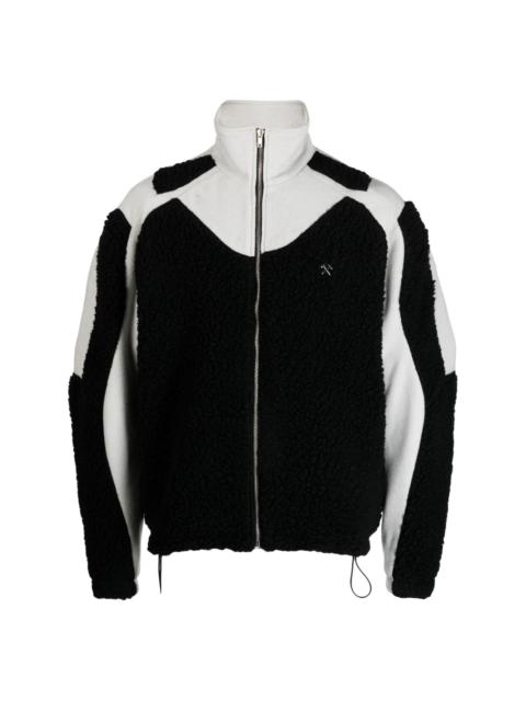 GmbH Ercan funnel-neck fleece jacket