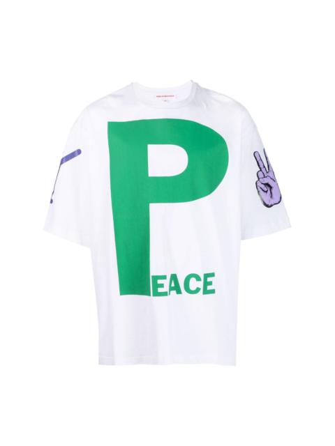 Peace oversized T-shirt