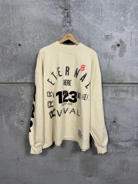 Other Designers Fear of God × RRR-123 - Fear of God x RRR-123 Revival Long Sleeve Tee