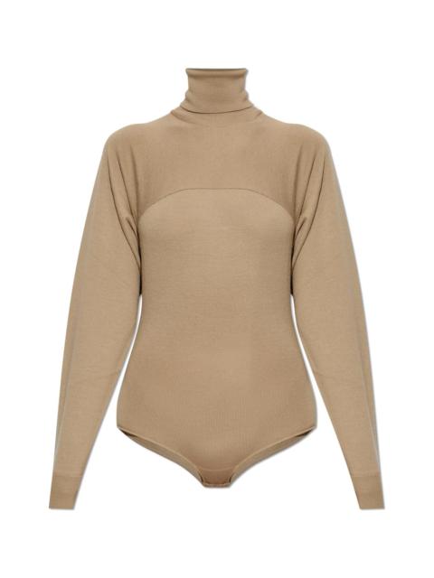 MM6 Maison Margiela Mm6 Maison Margiela Bodysuit With Turtleneck