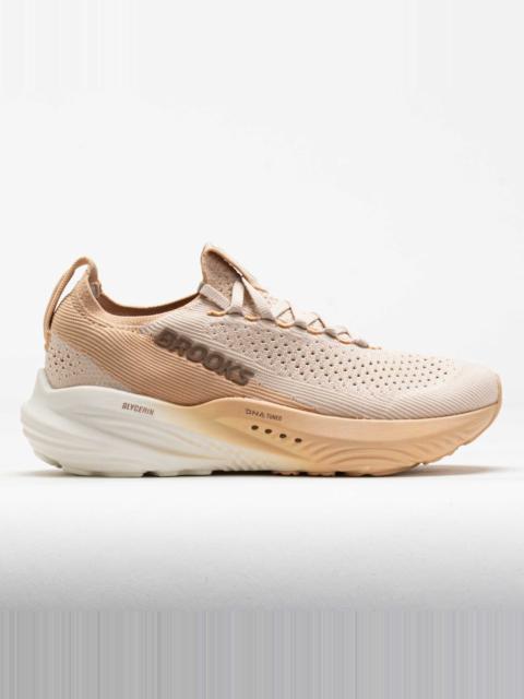 BROOKS Brooks Glycerin StealthFit 22 Women's Almond Peach/Almond/Portabella