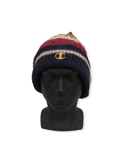 Other Designers Vintage - Vintage Champion Multicolour Beanie Hat