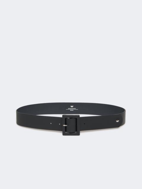 WEEKEND Max Mara Shiny Nappa leather belt - ULTRAMARINE